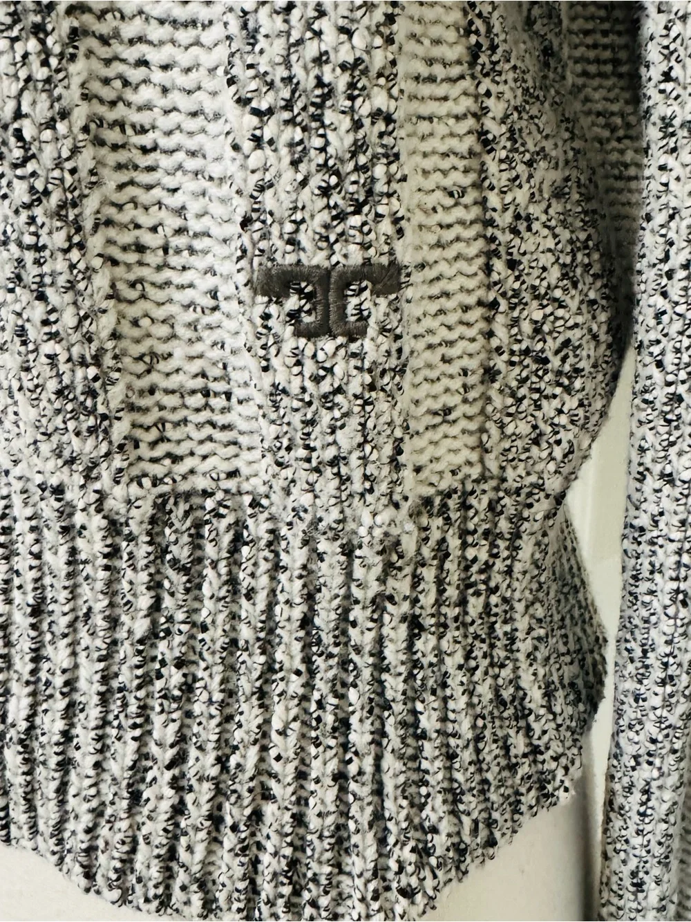 Tory Burch Crewneck Crop Sweater